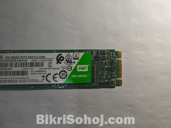 SSD M.2 128 GB & SSD Card M.2